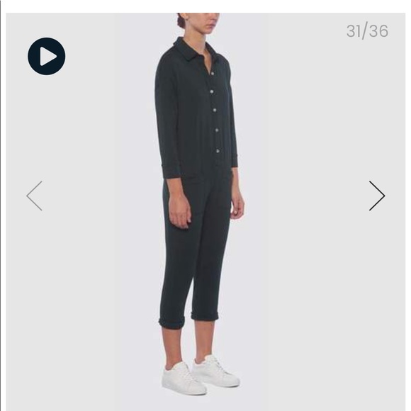 Bleusalt forest green jumpsuit sz 2 worn once - Picture 10 of 11